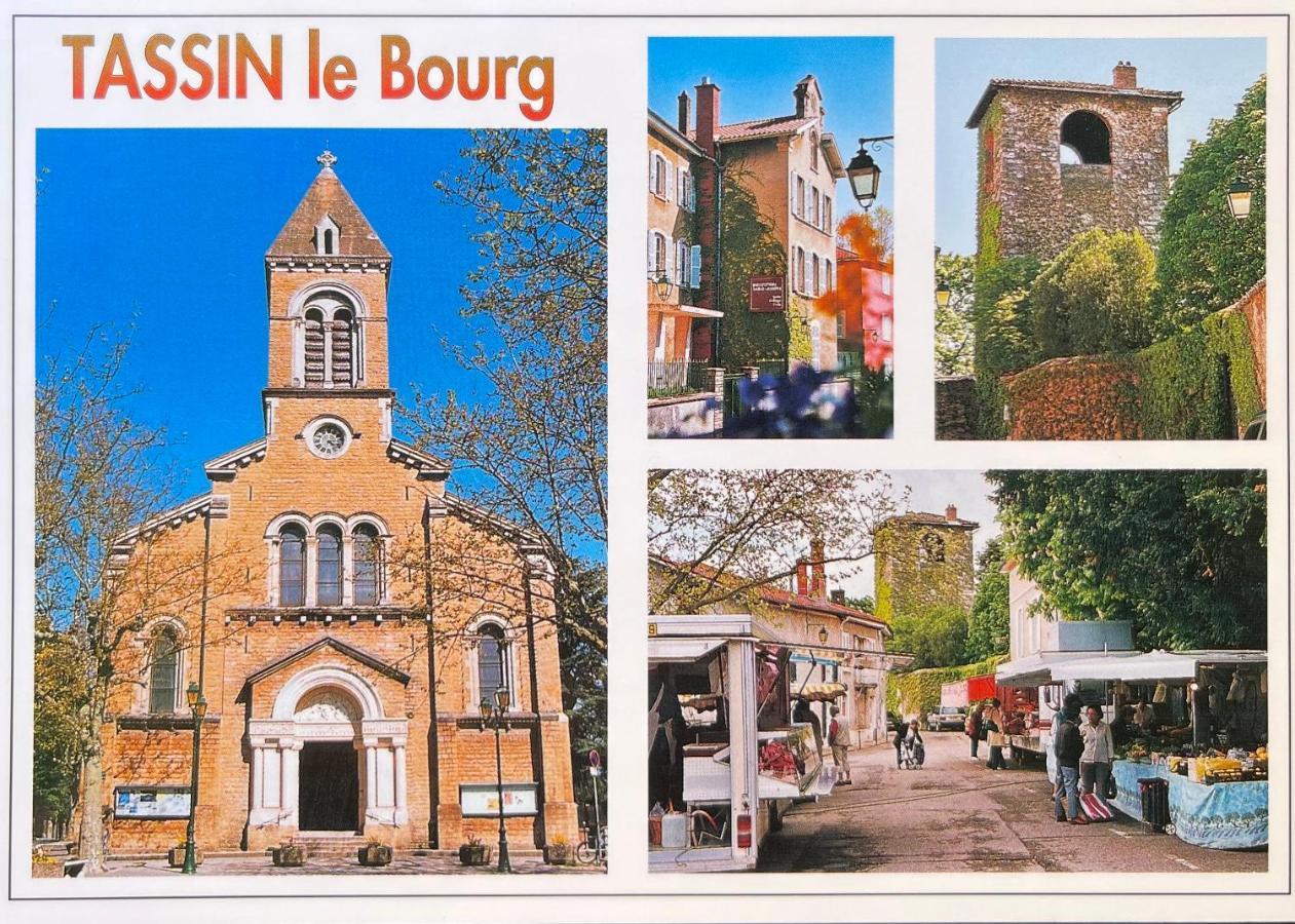 Bed and Breakfast Aux Tourelles 1888 - Tres Proche Lyon Tassin-la-Demi-Lune Exterior foto